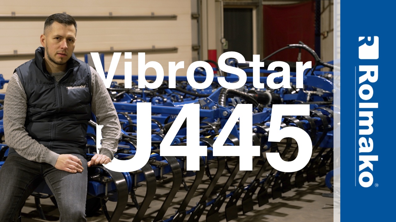 Предпосевной агрегат Rolmako U445 VibroStar – точная подготовка поля к посеву