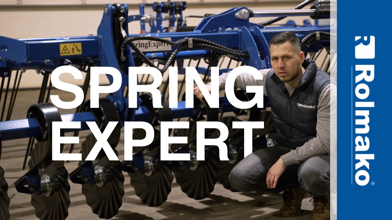 Мульчирующая борона Rolmako SpringExpert – современные решения для сельского хозяйства