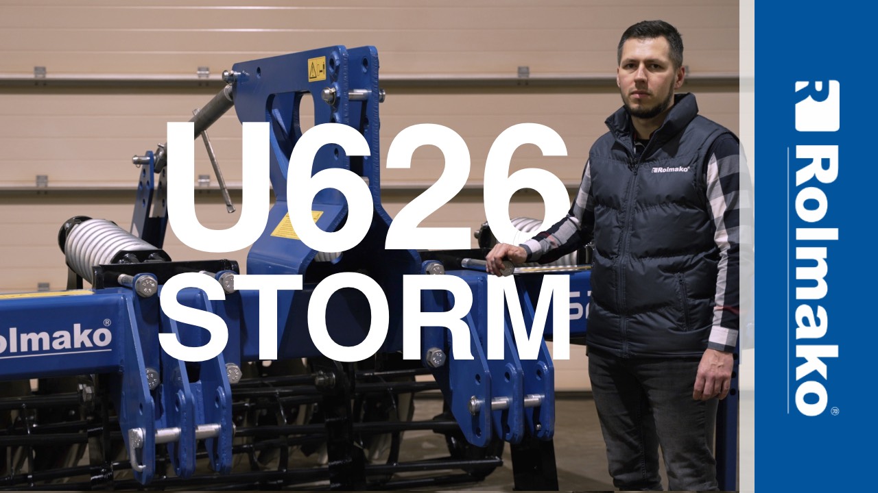 Глубокорыхлитель Rolmako U626 STORM – улучшение структуры почвы