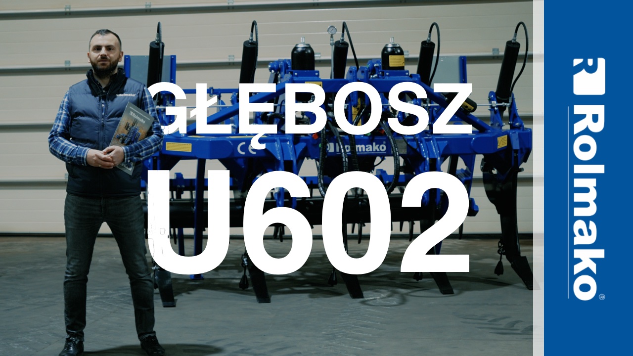 Глубокорыхлитель Rolmako U602 – эффективное рыхление почвы