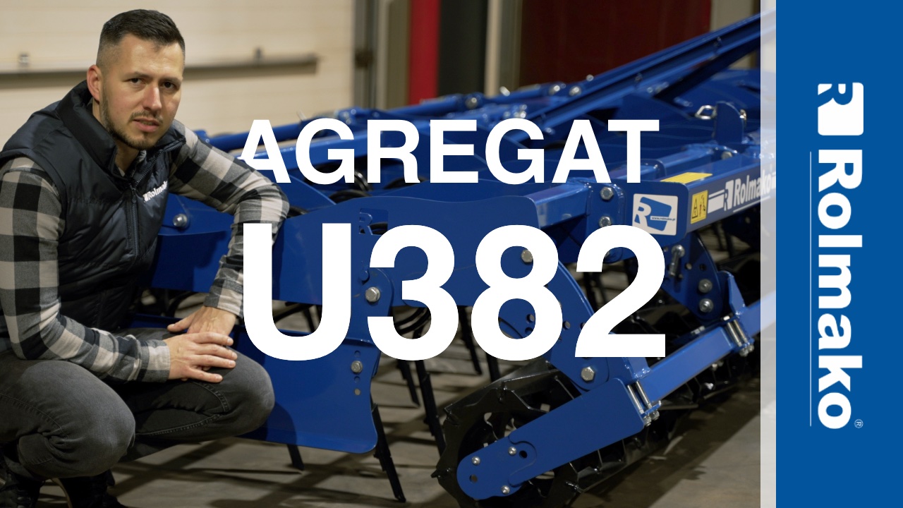 Почвообрабатывающий агрегат Rolmako U382 – точная подготовка почвы