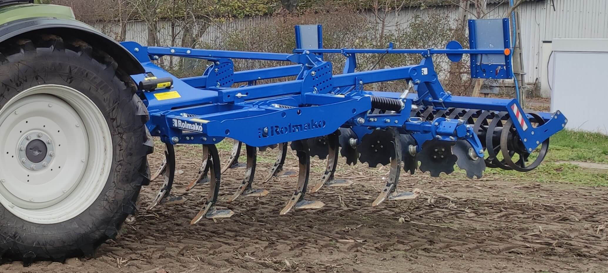 культиватор U436 от Rolmako — агрегат для мелкой и глубокая обработка почвы