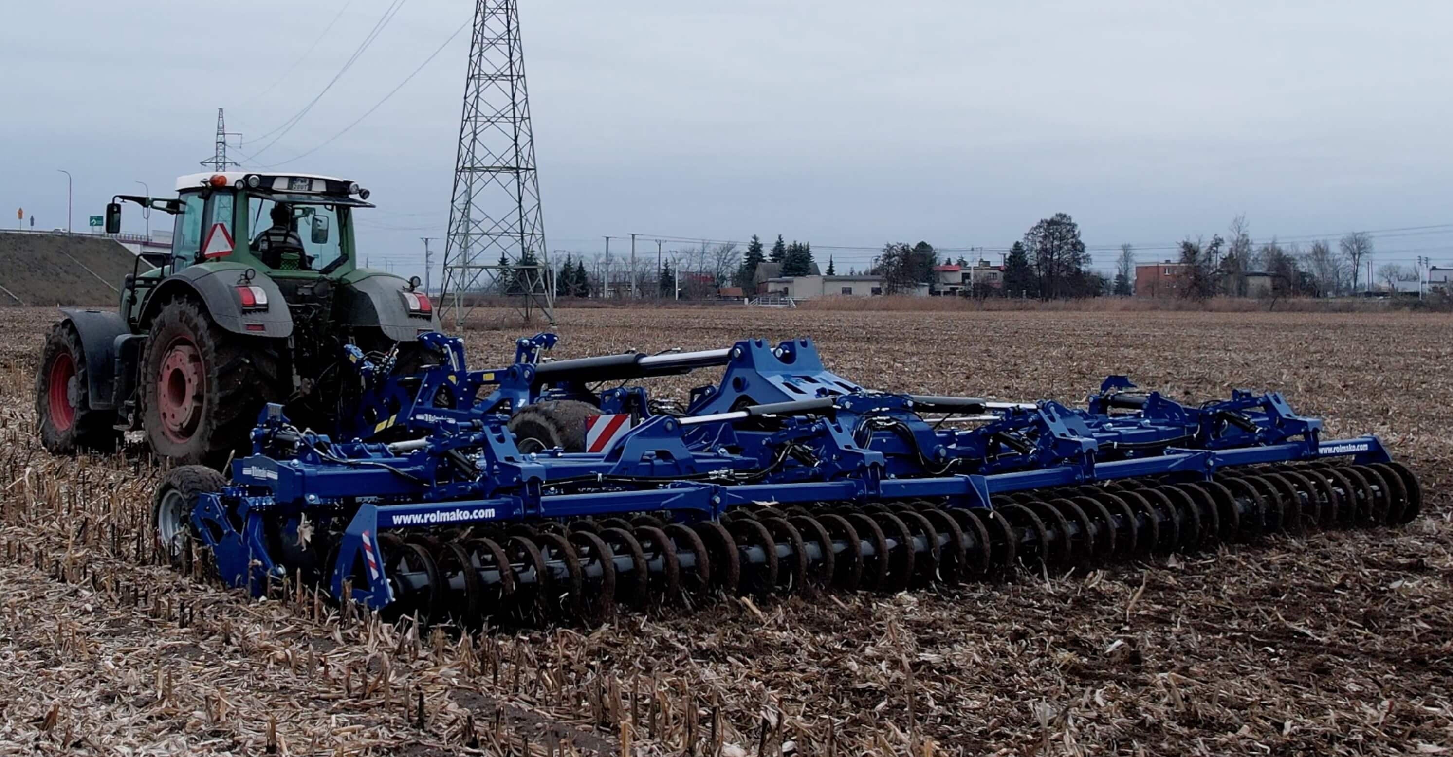 Дисковая борона Rolmako PowerDisc U665 — меньше проходов означает более быструю обработку почвы и снижение затрат